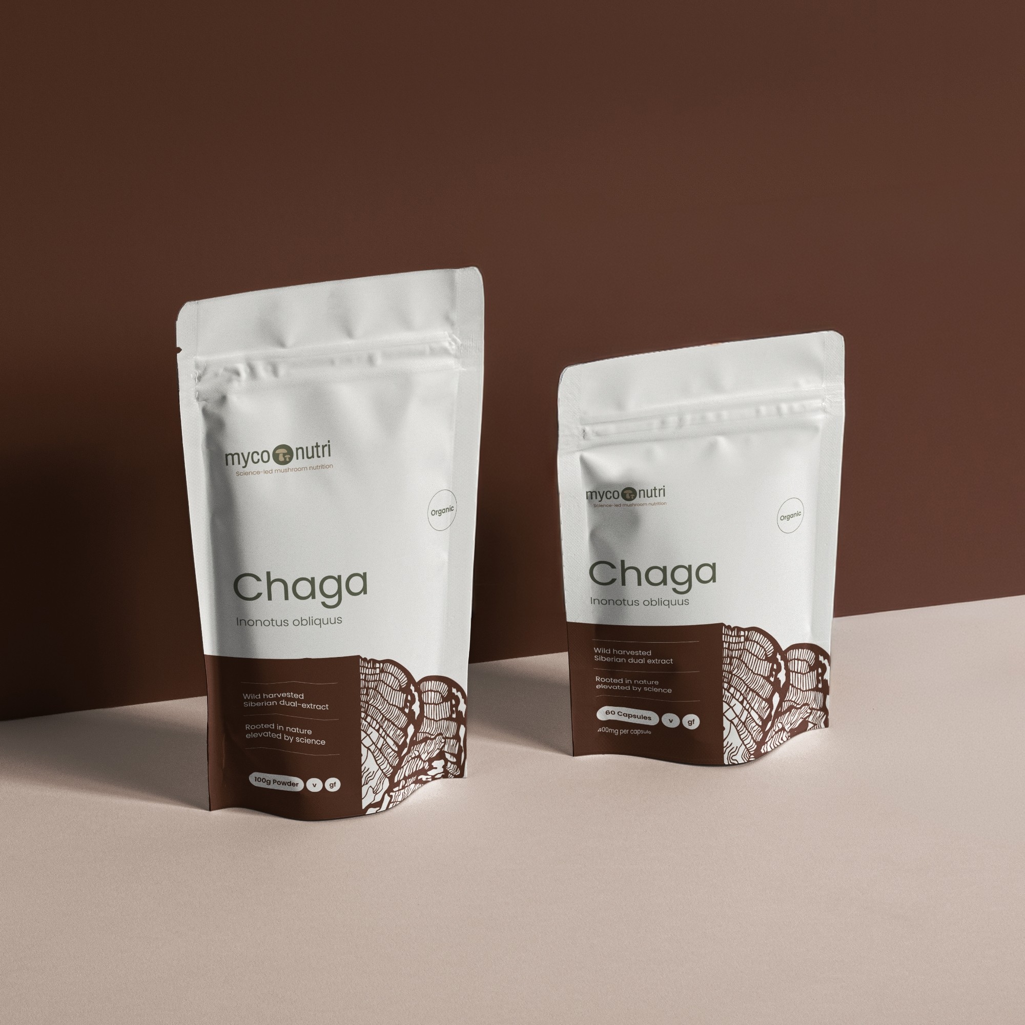 MycoNutri Organic Chaga 60 capsules