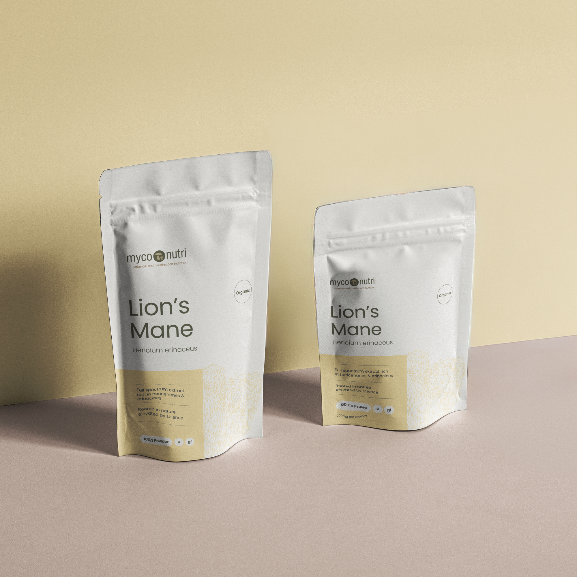 MycoNutri Organic Lion's Mane 60 capsules