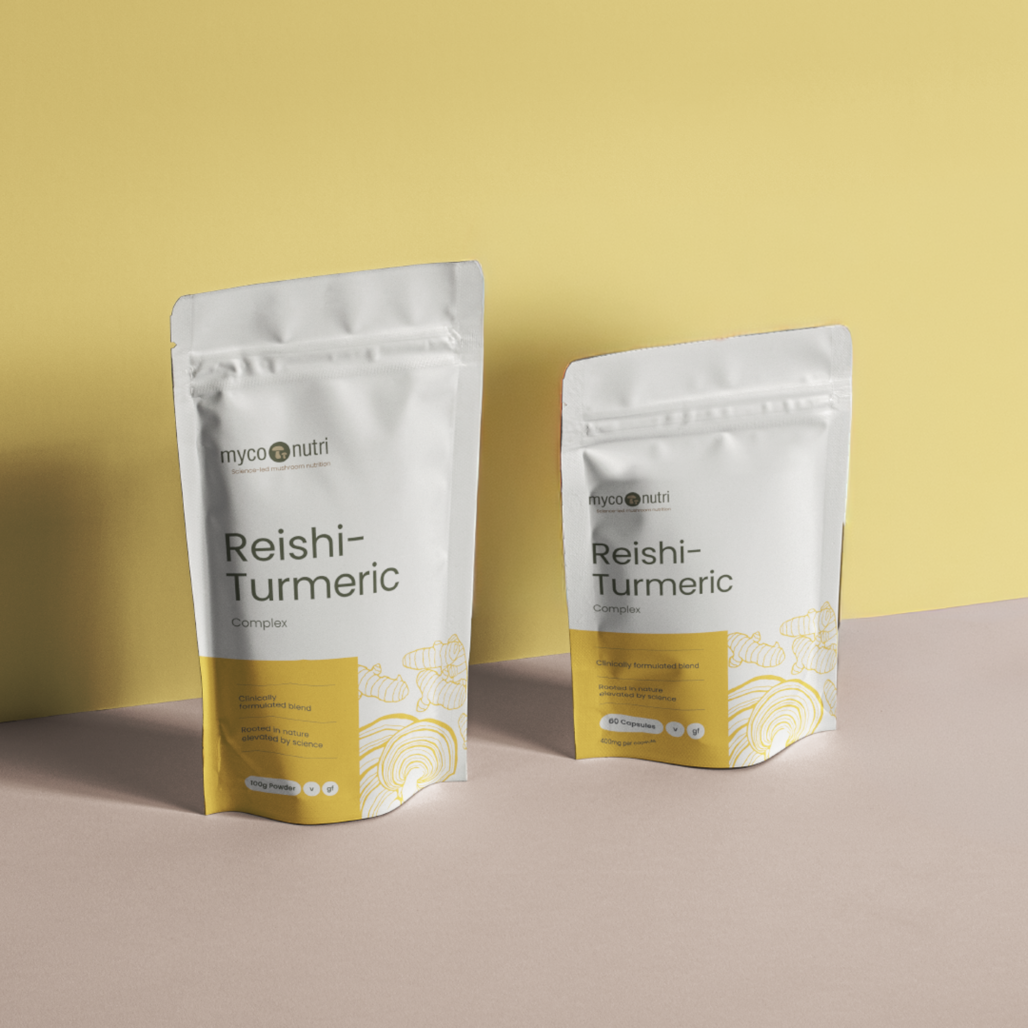 MycoNutri Reishi-Turmeric Complex 60 capsules