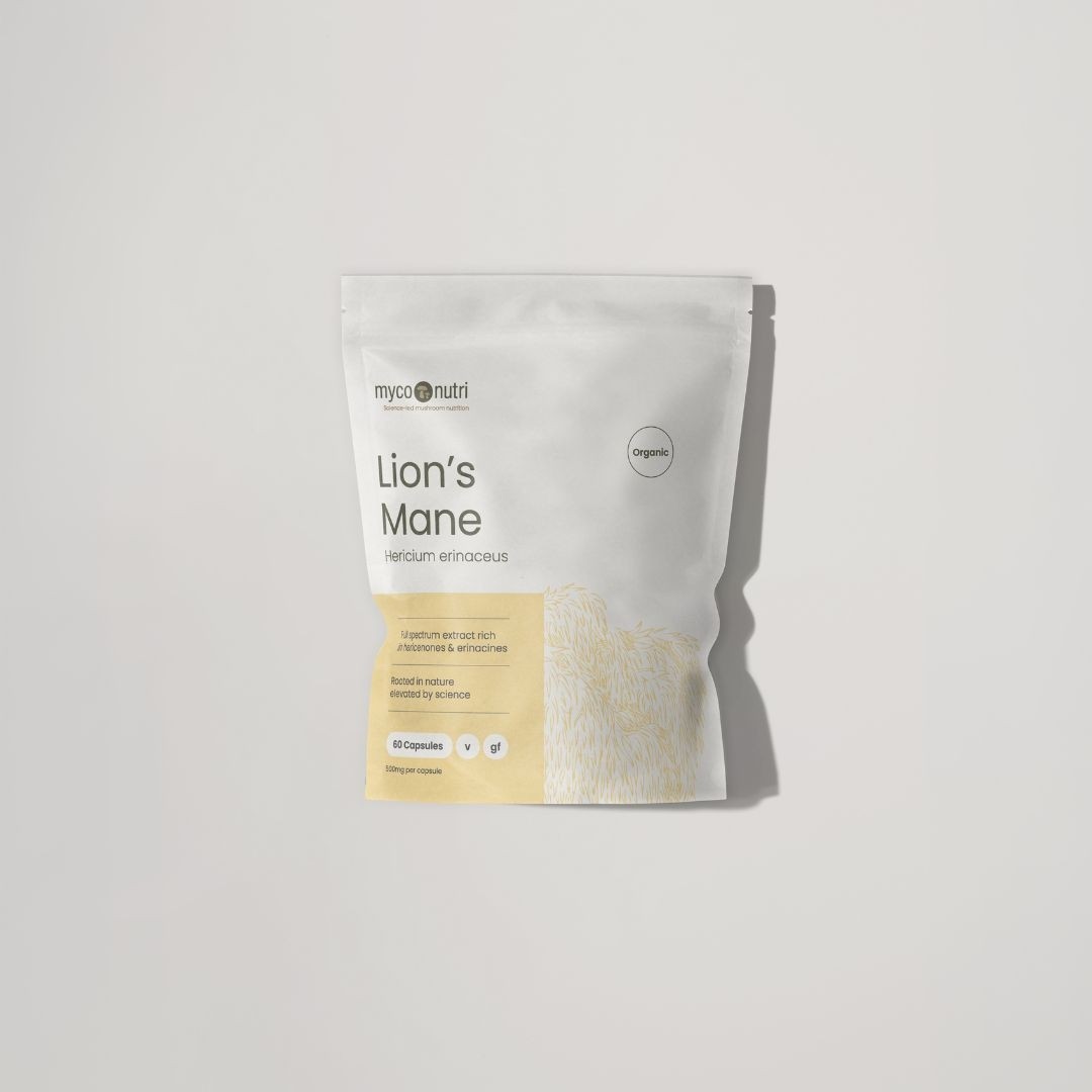 MycoNutri Organic Lions Mane 60 capsules