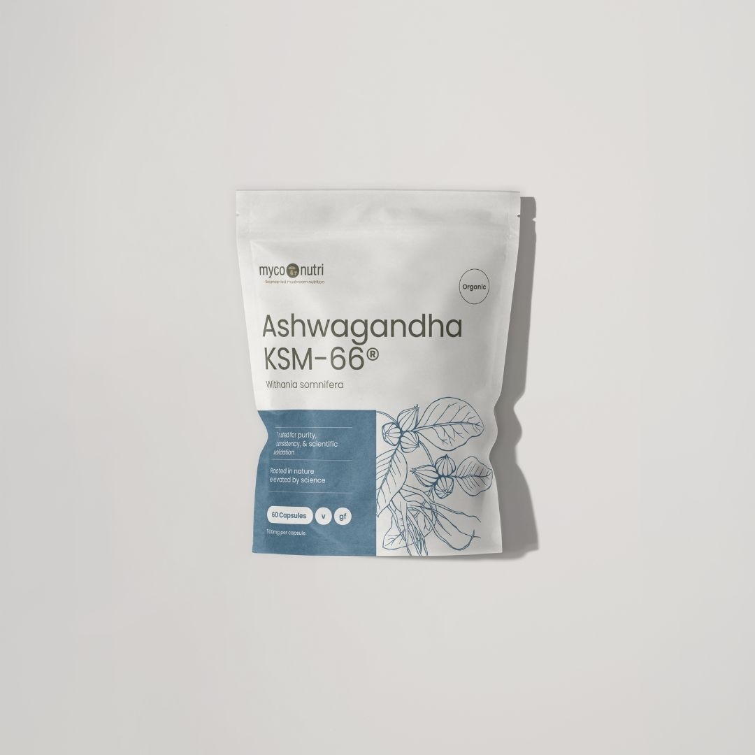 MycoNutri Organic Ashwagandha 60 capsules