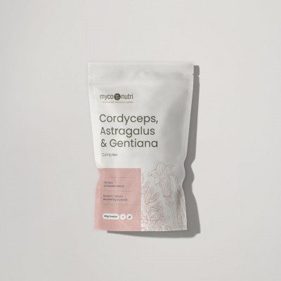 Myconutri Cordyceps, Astragalus and Gentiana Complex powder 100g 