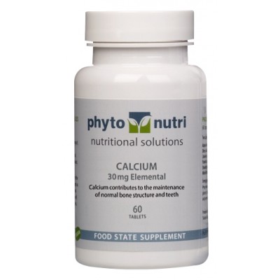 Calcium 30mg Food State (60 tabs)